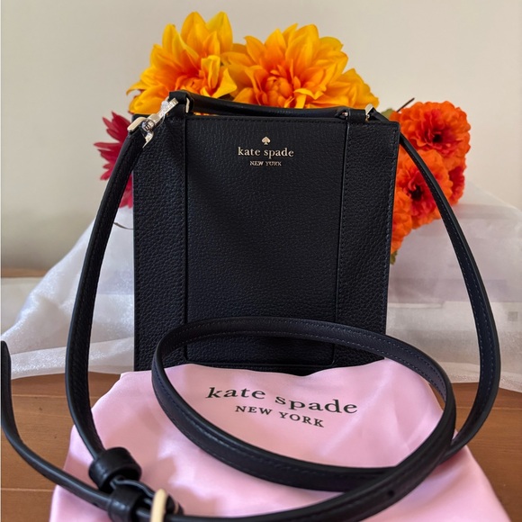 Kate Spade Black Crossbody Bag with Silver Details - Picture 13 of 13